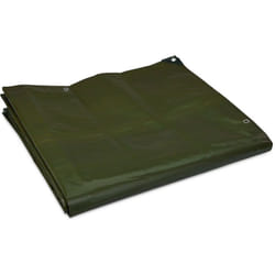 Relaxdays - Telone Protettivo 200g/m², Telo da Giardino con Occhielli, Impermeabile, Antistrappo, in pe, 6 x 8 m, Verde