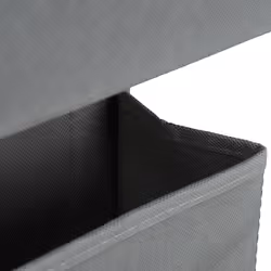 Relaxdays 4052025899059 organizzatore per conservazione da appendere Tessuto felpato, Cartoncino Grigio - Vista aggiuntiva 6
