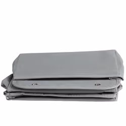 Relaxdays 4052025899059 organizzatore per conservazione da appendere Tessuto felpato, Cartoncino Grigio - Vista aggiuntiva 8
