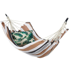 Amaca da Esterno, Amaca xxl Matrimoniale, Portatile, Indoor & Outdoor, in Cotone, lp 150x272cm, Mix di colori - Relaxdays