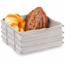 Porta in tavola panefresco, deliziosi croissant e panini caldi risparmiandoti fastidiose briciolesparse per la cucina! L'eleg ...