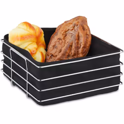 Porta in tavola panefresco, deliziosi croissant e panini caldi risparmiandoti fastidiose briciolesparse per la cucina! L'eleg ...