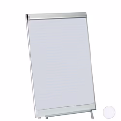 Nessuna presentazione è completa senza una flip chart. Con questo blocco per lavagna potrete presentare graficamente i vostri ...