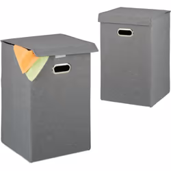 Con questo set di moderni cesti portabiancheria vi ritroverete un accessorio pratico e allo stesso tempo decorativo per la vo ...