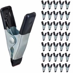 Amanti del fai da te attenzione! Non lasciatevi scappare questi pratici morsetti. Le mollette robuste sono realizzate in acci ...