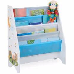 Per i piccoli lettori è sempre molto importante avere a disposizione una piccola libreria dove riporre i libri. I 4 ampi vani ...