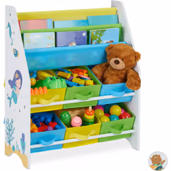 Questo organizer per la cameretta sorprenderà il vostro bambino e al contempo, è un accessorio indispensabile per riordinare ...