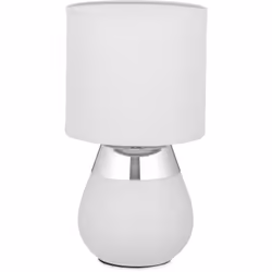 Con questa lampada moderna da tavolo vi assicurate un elegante elemento di arredo per le vostre 4 mura domestiche. La lampada ...