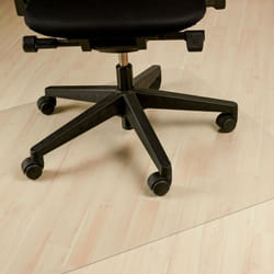Relaxdays - Tappeto Salvapavimento, Protezione Pavimento Laminato, Parquet,, Antiscivolo, 90x120 cm, trasparente
