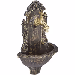 La fontana da parete in design antico e raffinato conferisce alla terrazza o al giardino un elegante tocco di stile. Grazie a ...