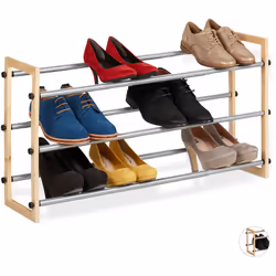 La scarpiera da ingresso è l’ideale per mettere in ordine le proprie scarpe all’entrata, in camera o nello spogliatoio. Sui r ...