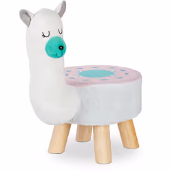 Questo morbido sgabello a forma di animale diventerà il compagno di giochi del vostro bambino. Il suo morbido rivestimento in ...