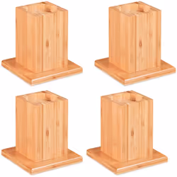 Con i piedini di rialzo in set da 4 potete adattare i vostri mobili in base alle vostre esigenze personali. Utilizzateli come ...