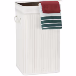Realizzato in bambù, questo cesto per biancheria resiste all’umidità ed è ideale per bagno, cucina o lavanderia. La cesta per ...