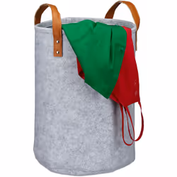 Il cesto portabiancheria è la soluzione ideale per raggruppare i panni sporchi sparsi in tutta la casa. Grazie ai manici in s ...