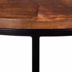 Relaxdays 10027626 Tavolo Nesting Forma rotonda 1 gamba/gambe - Vista aggiuntiva 6