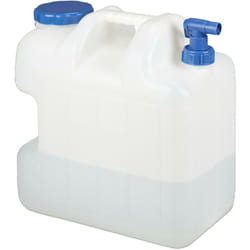 Tanica da 25 litri Acqua con Rubinetto, Tappo Avvitabile, Senza bpa, per Campeggio, Auto, Varie Misure - Relaxdays