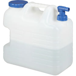 Tanica da 20 litri Acqua con Rubinetto, Tappo Avvitabile, Senza bpa, per Campeggio, Auto, Varie Misure - Relaxdays