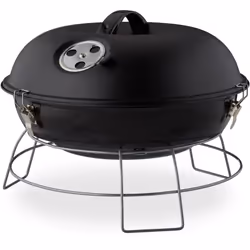 Grazie a questo pratico grill sarete ufficialmente pronti per la stagione estiva: nonostante il suo design compatto e portati ...