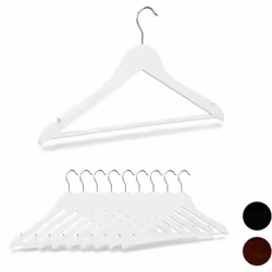 Se per te è importante avere un armadio in ordine e i vestiti e non sgualciti, questo set di grucce è proprio ciò che fa al c ...