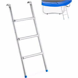 I trampolini da giardino sono spesso abbastanza alti, cosicchè è difficile per i bambini arrampicarsi sul telaio. Per facilit ...