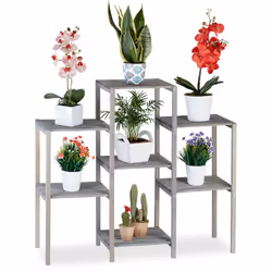 Con questo fioriera a scala avrete finalmente spazio per esporre i vostri fiori e le vostre piante in maniera decorativa. Pot ...