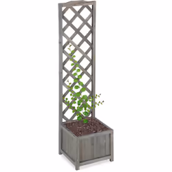 Ravviva il tuo giardino, balcone o terrazza con questa fioriera con grigliato. Il traliccio da giardino alto è ideale per le ...
