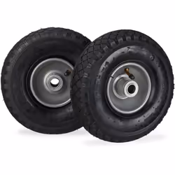 Avete bisogno di ruote nuove per per il vostro carretto? Approfittate allora di queste ruote di ricambio 3.00-4 e ad aria per ...