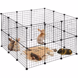 Con questo recinto spazioso i vostri piccoli amici animali non potranno che muoversi e sfrenarsi in tutta libertà! Il recinto ...
