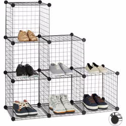 Grazie a questo robusto scaffale potrai finalmente portare un po’ di ordine in casa: ottimo per scarpe, vestiti, libri e tant ...