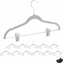 Dimentica l'ingombro e il caos con i nostri appendiabiti multipli con clip. Organizza le tue gonne e camicie preferite in mod ...