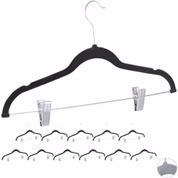 Dimentica l'ingombro e il caos con i nostri appendiabiti multipli con clip. Organizza le tue gonne e camicie preferite in mod ...