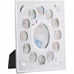 Immortalate i momenti indimenticabili del primo anno del vostro bebè. Questa cornice decorativa è l’elemento giusto per mostr ...