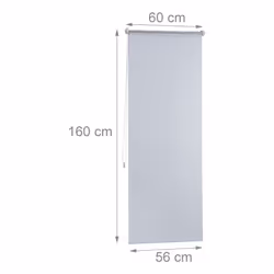 Relaxdays 4052025946227 tapparella e tendina da finestra Manuale Slatted Tendina avvolgibile Bianco - Vista aggiuntiva 7