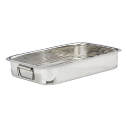 Relaxdays 4052025946296 casseruola per arrosto Acciaio inox