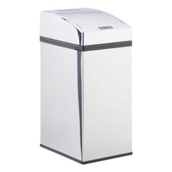 Relaxdays 4052025949716 cestino per rifiuti Rettangolare Acciaio inox
