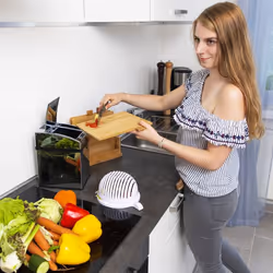 Relaxdays 4052025949716 cestino per rifiuti Rettangolare Acciaio inox
