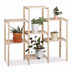Relaxdays 4052025949761, Supporto per pianta, Legno, Legno, 2,3 kg, 950 mm, 290 mm