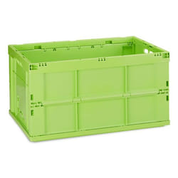 Relaxdays 4052025952419 scatola di conservazione Armadietto portaoggetti Rettangolare Plastica Verde