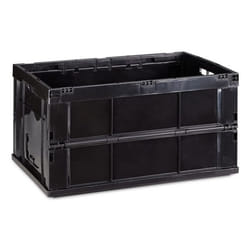 Relaxdays 4052025952426 scatola di conservazione Armadietto portaoggetti Rettangolare Plastica Nero