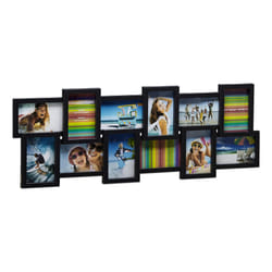 Relaxdays 4052025955601 cornice per quadro Cornice per foto multipla Nero