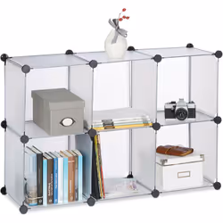 Questo scaffale vi offre due pratiche funzioni in una. Nei 6 ampi scomparti potrete sistemare i vostri libri e CD o addirittu ...