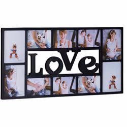 Questa cornice multipla vi permetterà di creare un collage personale di tutte le persone che vi stanno a cuore. Un mosaico di ...