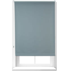 Relaxdays - Tenda a Rullo Oscurante, Tenda Termica, Catenella Laterale, senza Fori, 80x160, Tessuto l: 76, Grigio