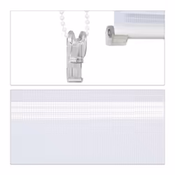 Relaxdays 4052025963026 tapparella e tendina da finestra Manuale Slatted Tenda a rullo giorno e notte Bianco - Vista aggiuntiva 6