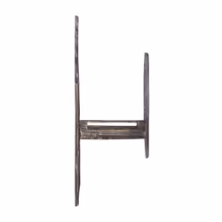 Relaxdays 4052025972097 supporto per tubo Ghisa Marrone - Vista aggiuntiva 7