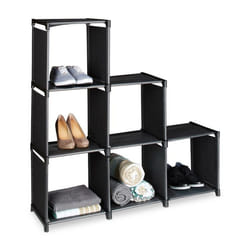Relaxdays 4052025972400 scaffale Nero