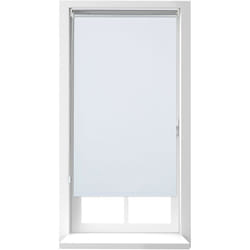Relaxdays - Tenda a Rullo per Interni Termica, Tendina Oscurante e Isolante, Catenella, 80x220cm, Tessuto l: 76 cm, Bianco
