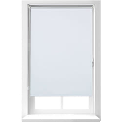 Relaxdays - Tenda a Rullo per Interni Termica, Tendina Oscurante e Isolante, Catenella, 80x160cm, Tessuto l: 76 cm, Bianco