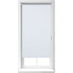 Relaxdays - Tenda a Rullo per Interni Termica, Tendina Oscurante e Isolante, Catenella, 60x160cm, Tessuto l: 56 cm, Bianco